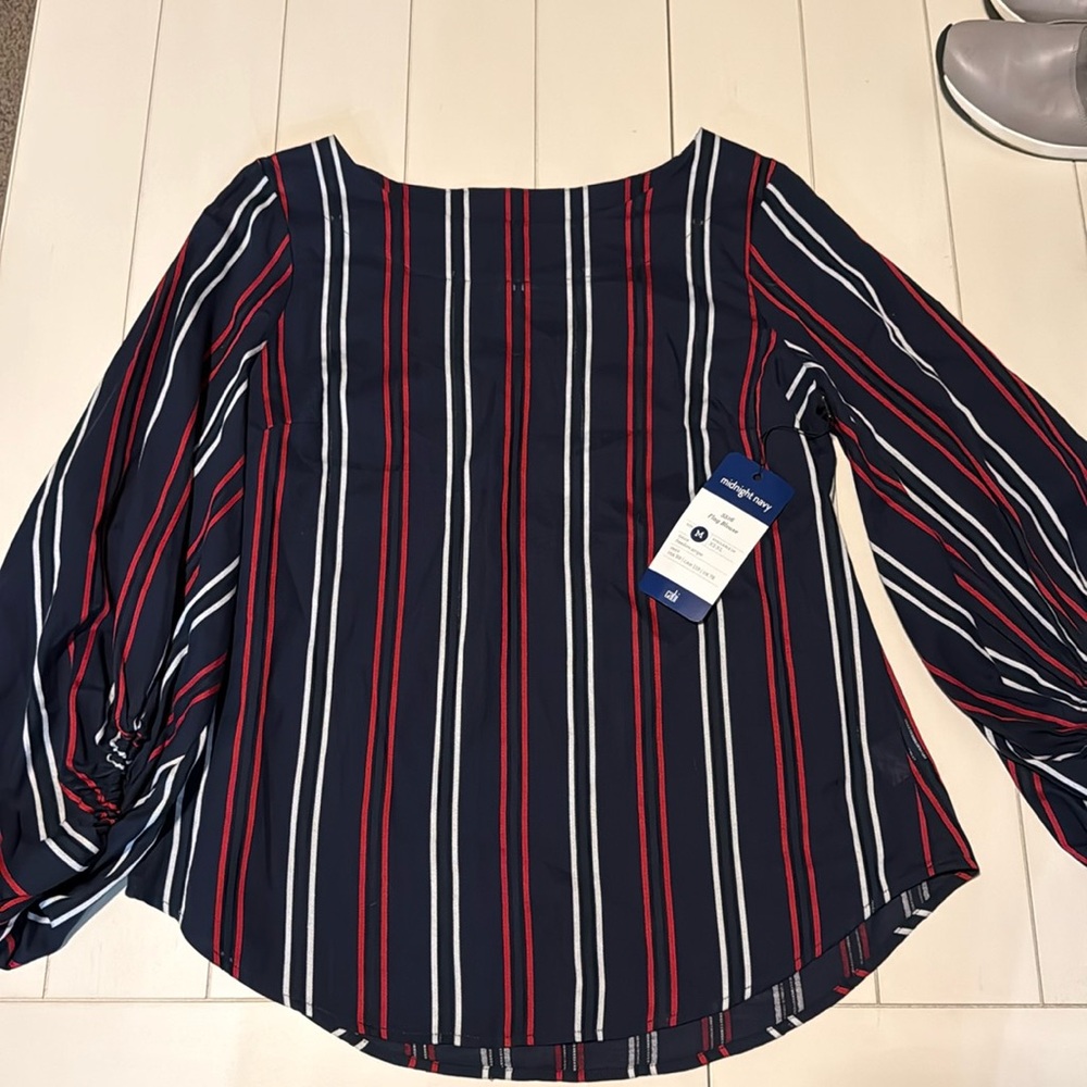 Cabi Blouse- 100%Cotton Spring/Summer Vacation Top